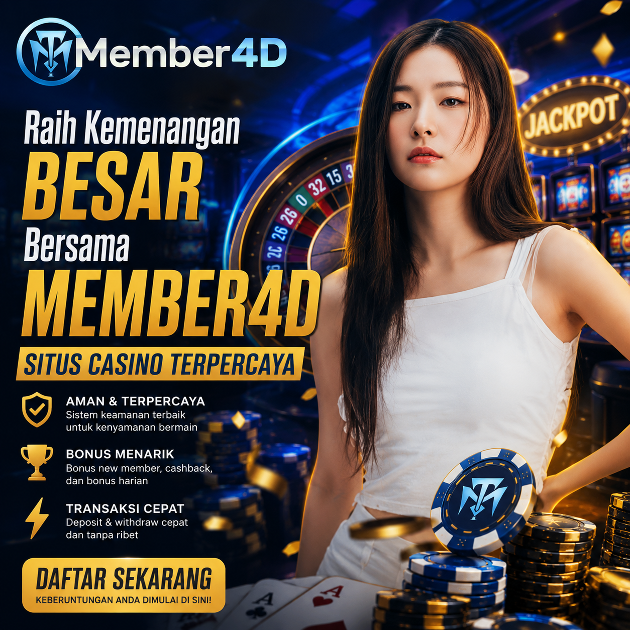 Member4d Link daftar dan login yang membuat segalanya lebih mudah, beruntung, dan terus cuan